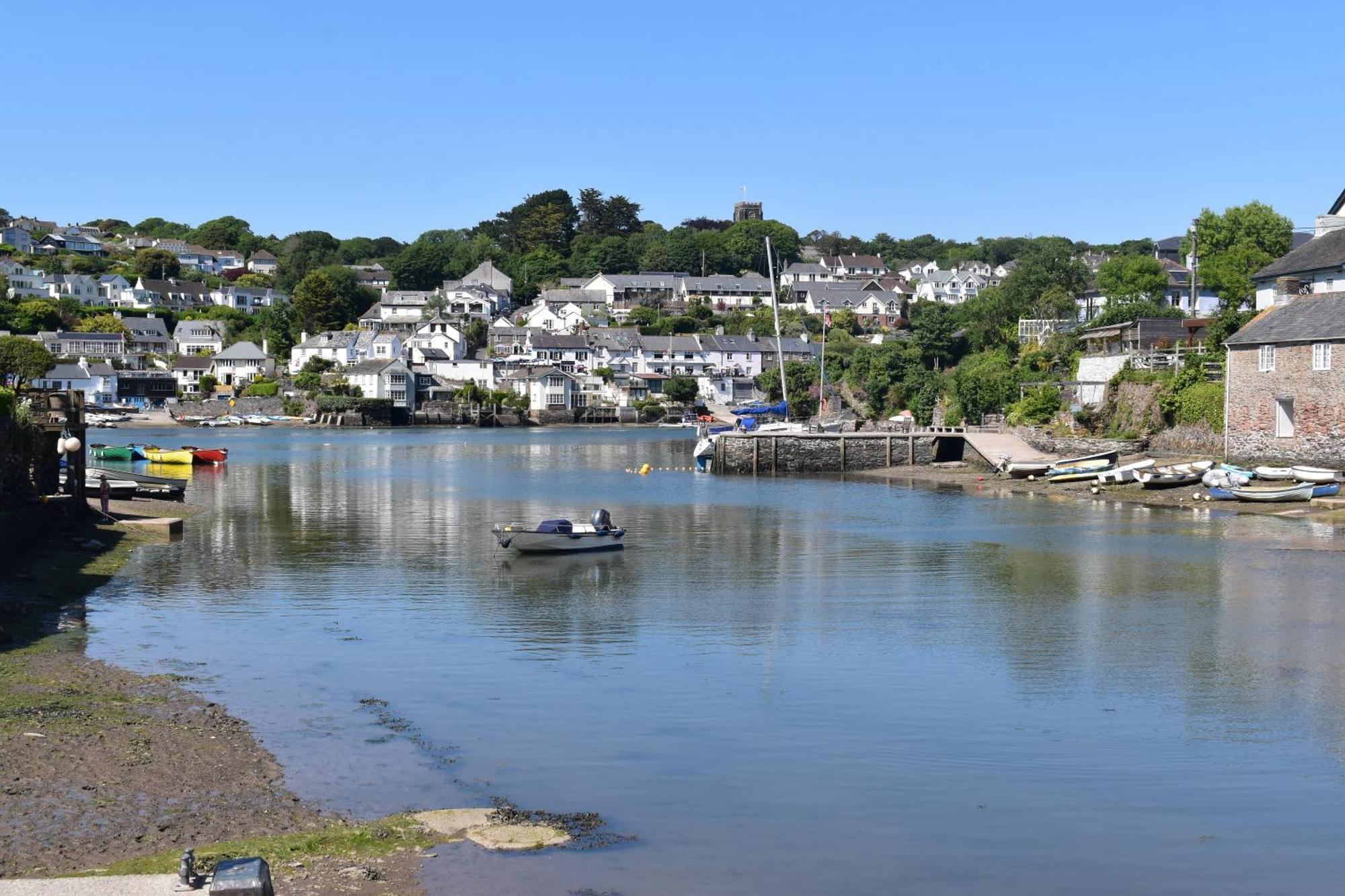 Old Engine House Villa Noss Mayo Bagian luar foto